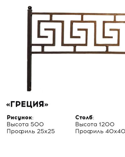 Металлическая ограда 