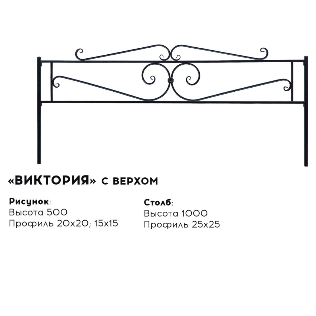 Металлическая ограда 