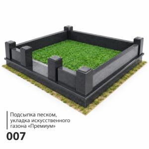 Гранитные цоколя с различными вариантами внутреннего благоустройства - 2
