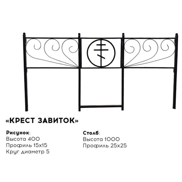 Металлическая ограда 