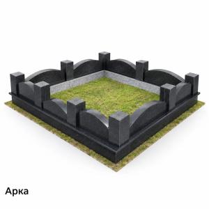 Гранитные цоколя с усеченной балкой - 2.1