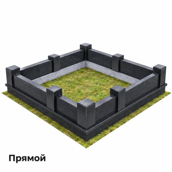 Гранитные цоколя с усеченной балкой - 2.1