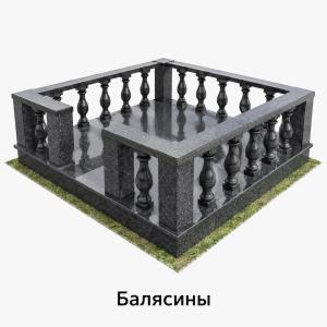 Гранитные цоколя с различными вариантами перекрытий