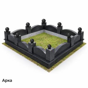 Гранитные цоколя с усеченной балкой - 2.2