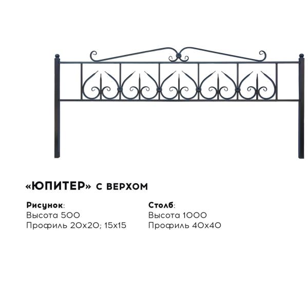 Металлическая ограда 