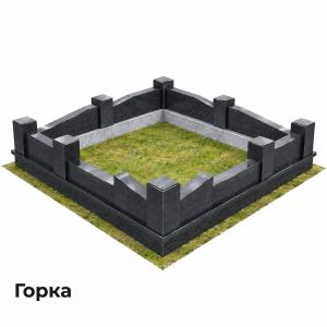 Гранитные цоколя с усеченной балкой - 2.1