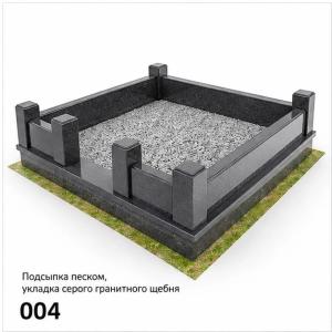 Гранитные цоколя с различными вариантами внутреннего благоустройства - 1