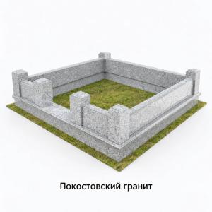 Цоколя из разных пород гранита
