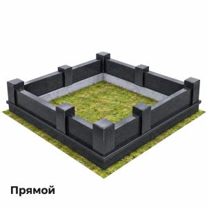 Гранитные цоколя с усеченной балкой - 2.1
